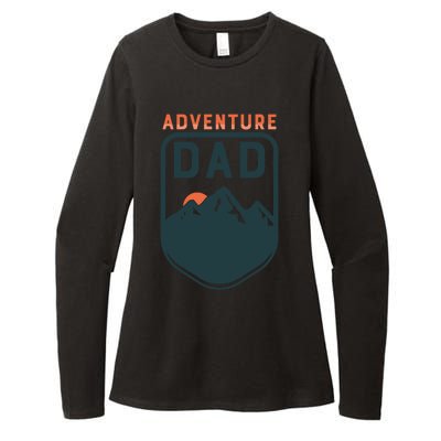 Fathers Day Gift Adventure Dad Gift Hiking Outdoors Camping Gift Womens CVC Long Sleeve Shirt