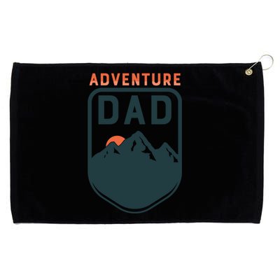 Fathers Day Gift Adventure Dad Gift Hiking Outdoors Camping Gift Grommeted Golf Towel