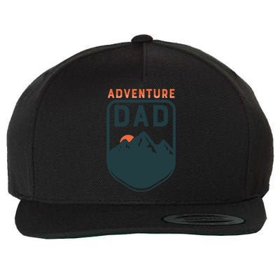 Fathers Day Gift Adventure Dad Gift Hiking Outdoors Camping Gift Wool Snapback Cap