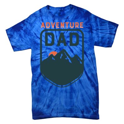 Fathers Day Gift Adventure Dad Gift Hiking Outdoors Camping Gift Tie-Dye T-Shirt