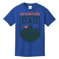 Fathers Day Gift Adventure Dad Gift Hiking Outdoors Camping Gift Kids T-Shirt