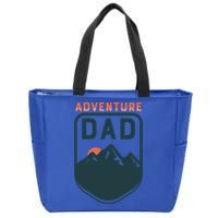 Fathers Day Gift Adventure Dad Gift Hiking Outdoors Camping Gift Zip Tote Bag