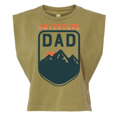 Fathers Day Gift Adventure Dad Gift Hiking Outdoors Camping Gift Garment-Dyed Women's Muscle Tee