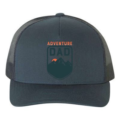 Fathers Day Gift Adventure Dad Gift Hiking Outdoors Camping Gift Yupoong Adult 5-Panel Trucker Hat