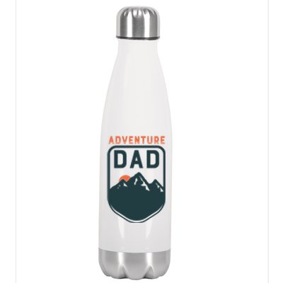 Fathers Day Gift Adventure Dad Gift Hiking Outdoors Camping Gift Stainless Steel Insulated Water Bottle