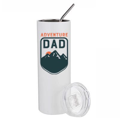 Fathers Day Gift Adventure Dad Gift Hiking Outdoors Camping Gift Stainless Steel Tumbler