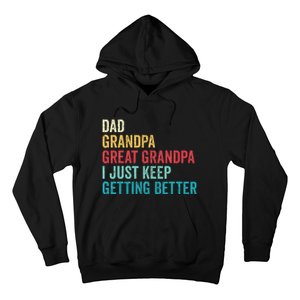 Fathers Day Grandpa Gift From Grand Dad Great Grandpa Hoodie