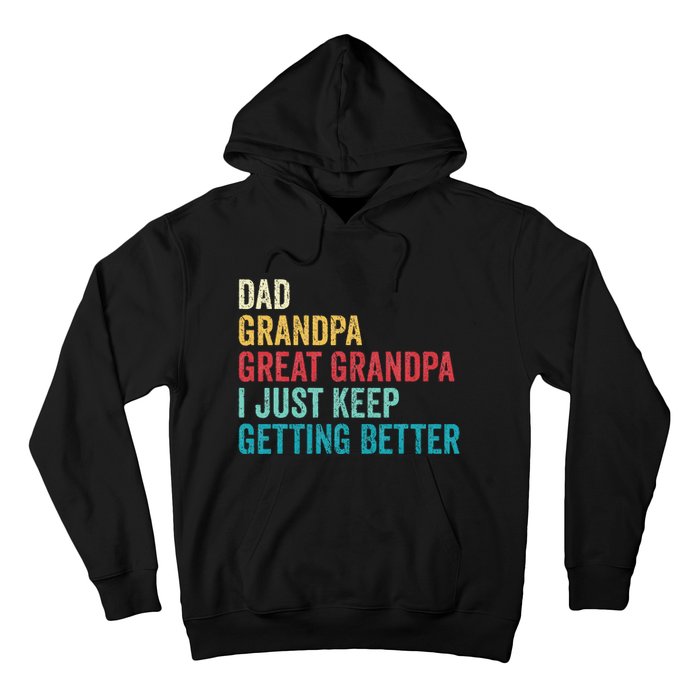 Fathers Day Grandpa Gift From Grand Dad Great Grandpa Hoodie