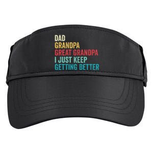 Fathers Day Grandpa Gift From Grand Dad Great Grandpa Adult Drive Performance Visor