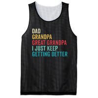 Fathers Day Grandpa Gift From Grand Dad Great Grandpa Mesh Reversible Basketball Jersey Tank