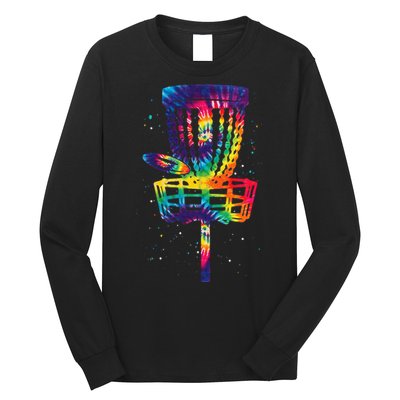 Funny Disc Golf Tie Dye Disc Golf Clothing Long Sleeve Shirt