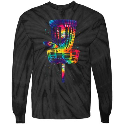 Funny Disc Golf Tie Dye Disc Golf Clothing Tie-Dye Long Sleeve Shirt