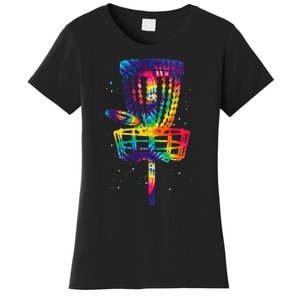 Funny Disc Golf Tie Dye Disc Golf Clothing Women's T-Shirt