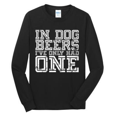 Funny Drinking Gifts For Beer Lover Drinks Tall Long Sleeve T-Shirt