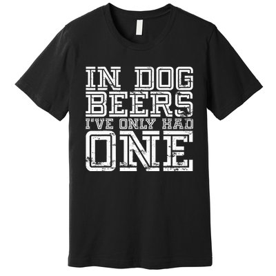 Funny Drinking Gifts For Beer Lover Drinks Premium T-Shirt