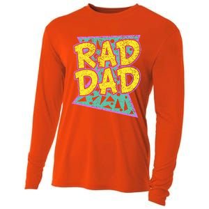 FatherS Day Gift For Daddy Rad Dad Cooling Performance Long Sleeve Crew