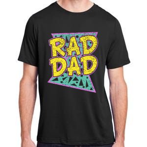 FatherS Day Gift For Daddy Rad Dad Adult ChromaSoft Performance T-Shirt