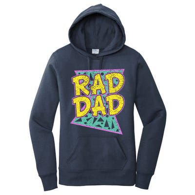 FatherS Day Gift For Daddy Rad Dad Women's Pullover Hoodie