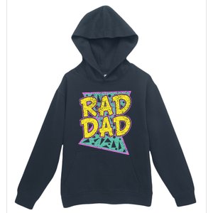 FatherS Day Gift For Daddy Rad Dad Urban Pullover Hoodie