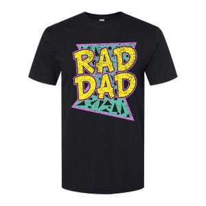 FatherS Day Gift For Daddy Rad Dad Softstyle CVC T-Shirt