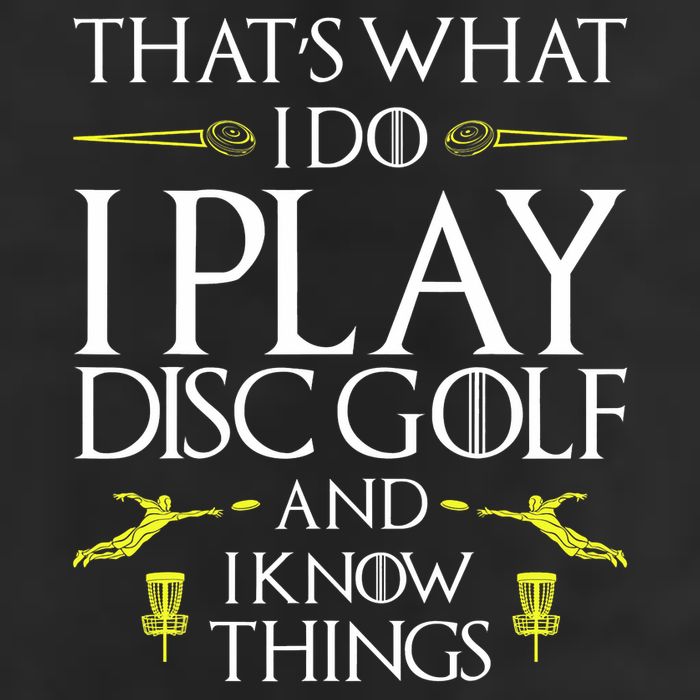 Funny Disc Golf That's What I do I play Disc Golf 7 Panel Mesh Trucker Snapback Hat
