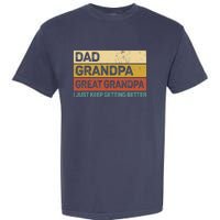 Fathers Day Gift from Grand Dad Grandpa Great Grandpa Garment-Dyed Heavyweight T-Shirt