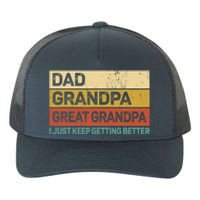 Fathers Day Gift from Grand Dad Grandpa Great Grandpa Yupoong Adult 5-Panel Trucker Hat