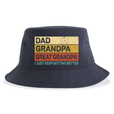 Fathers Day Gift from Grand Dad Grandpa Great Grandpa Sustainable Bucket Hat