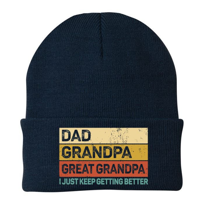 Fathers Day Gift from Grand Dad Grandpa Great Grandpa Knit Cap Winter Beanie