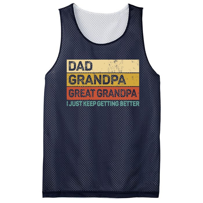 Fathers Day Gift from Grand Dad Grandpa Great Grandpa Mesh Reversible Basketball Jersey Tank