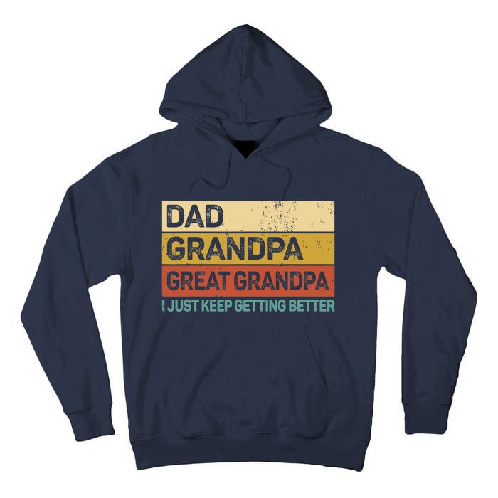 Fathers Day Gift from Grand Dad Grandpa Great Grandpa Tall Hoodie