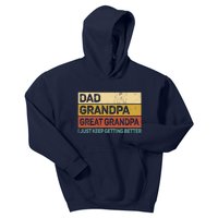 Fathers Day Gift from Grand Dad Grandpa Great Grandpa Kids Hoodie