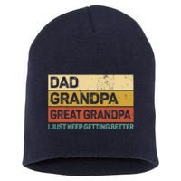 Fathers Day Gift from Grand Dad Grandpa Great Grandpa Short Acrylic Beanie