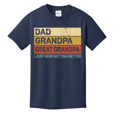 Fathers Day Gift from Grand Dad Grandpa Great Grandpa Kids T-Shirt