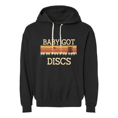 Funny Disc Golf Humor Golfer Pun Couples Garment-Dyed Fleece Hoodie