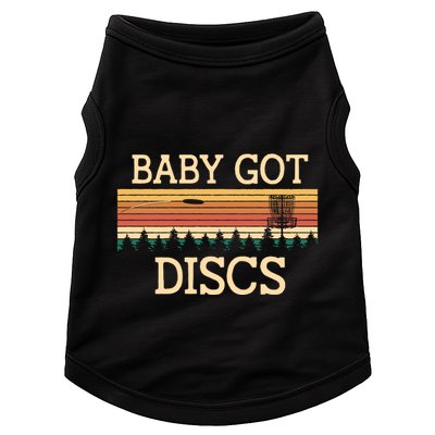 Funny Disc Golf Humor Golfer Pun Couples Doggie Tank