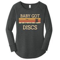 Funny Disc Golf Humor Golfer Pun Couples Women's Perfect Tri Tunic Long Sleeve Shirt