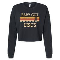 Funny Disc Golf Humor Golfer Pun Couples Cropped Pullover Crew