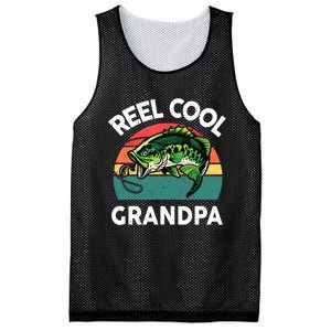 Fathers Day Gift Reel Cool Grandpa Dad Papa PopPop Fishing Mesh Reversible Basketball Jersey Tank