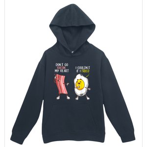 Funny Don't Go Bacon My Heart Cool Bacon And Egg Foodie Urban Pullover Hoodie