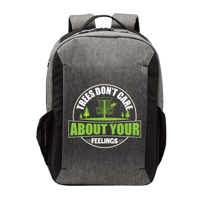 Funny Disc Golf Trees Don't Care About Your Feelings Vector Backpack