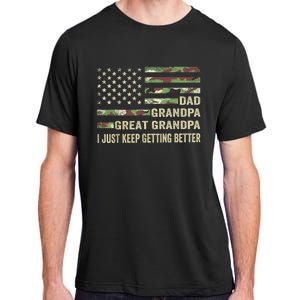  Fathers Day Gift from GrandKid Dad Grandpa Great Grandpa Adult ChromaSoft Performance T-Shirt