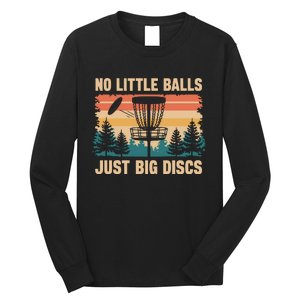 Funny Disc Golf Design For Disc Golf Player Golfer Long Sleeve Shirt