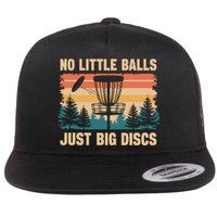 Funny Disc Golf Design For Disc Golf Player Golfer Flat Bill Trucker Hat