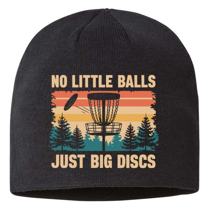 Funny Disc Golf Design For Disc Golf Player Golfer Sustainable Beanie