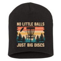 Funny Disc Golf Design For Disc Golf Player Golfer Short Acrylic Beanie