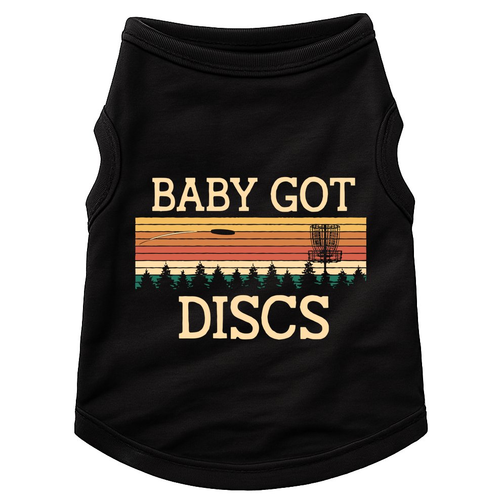 Funny Disc Golf Humor Golfer Pun Couples Doggie Tank
