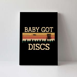 Funny Disc Golf Humor Golfer Pun Couples Canvas