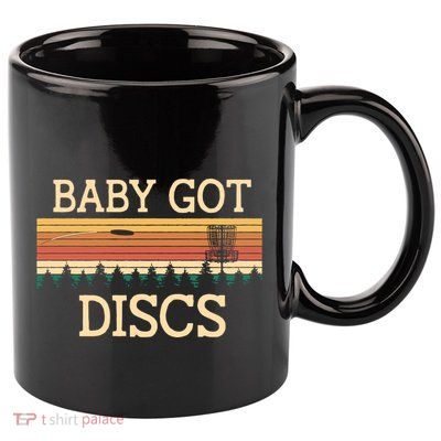 Funny Disc Golf Humor Golfer Pun Couples 11oz C Handle Ceramic Mug