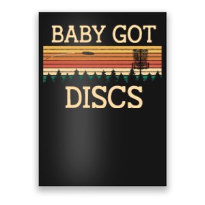 Funny Disc Golf Humor Golfer Pun Couples Poster